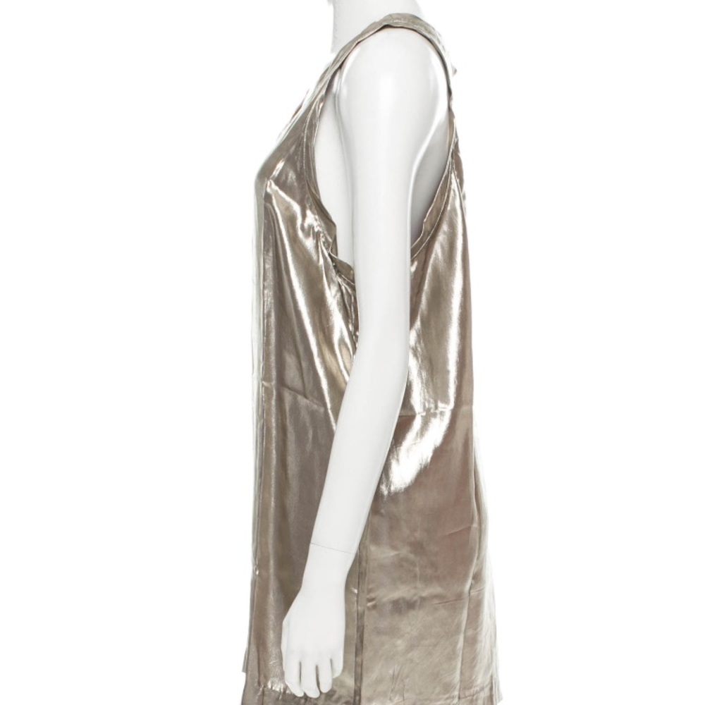 3.1 Phillip Lim liquid silver tunic dress - Picture 2 of 7